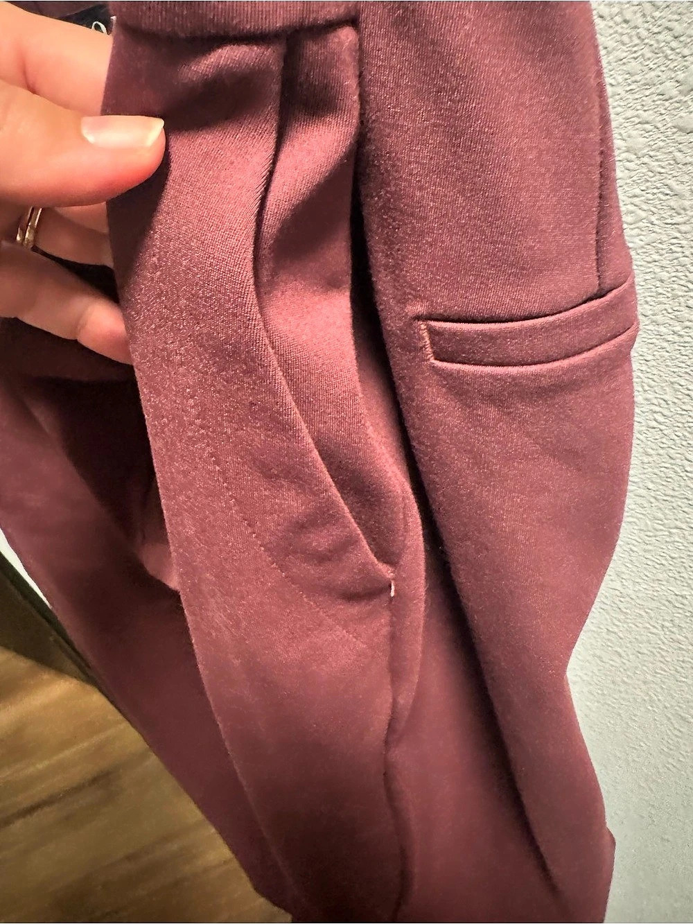 ELOQUII Burgundy Pantsuit Sizes 20 & 22 Like New - Picture 8 of 11